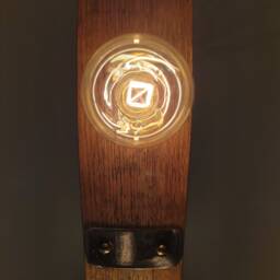 Reclaimed Scotch Whisky Barrel Chandelier Rustic Farmhouse Light Fixture - thumbnail 4