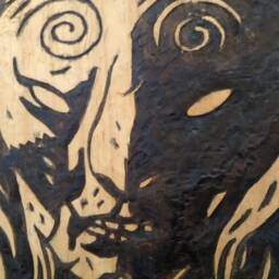 Talla En Madera, El Laberinto Del Fauno. I Wood Carving, Pans Labyrinth - thumbnail 2
