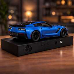 Chevrolet Corvette Z06 Car Alarm Clock - Realistic Engine Sound, Handmade, Enthusiast Gift - thumbnail 2