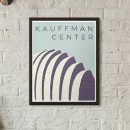 Kansas City Icons Posters - Kc Skyline The Nelson, Union Station, K, Liberty Memorial, Kauffman Center, Western Auto, Bartle Hall, Plaza - thumbnail 3