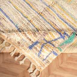 Moroccan Rug, Berber Handwoven Boujaad Rug 6x10 Colorful Boho - thumbnail 4