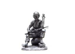 Tin Modern Russian Warrior 50mm Figure - thumbnail 1