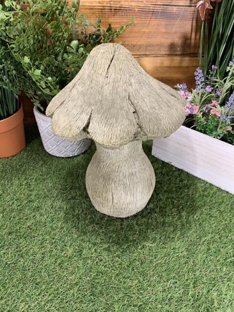 stone Garden Traditional Large Toadstool Mushroom 2 - image 1