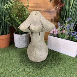 stone Garden Traditional Large Toadstool Mushroom 2 - thumbnail 2