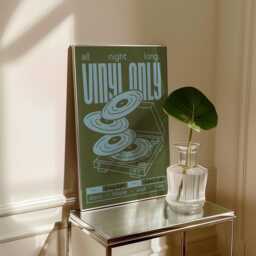 Vinyl Only Print - Typographic Poster Wall Art Event Record Trendy Club Raving Music Funky Disco Soul Artwork - thumbnail 3