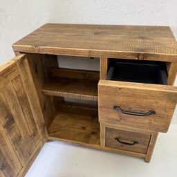 Ramsey Reclaimed Wood Bathroom Vanity Unit - thumbnail 3
