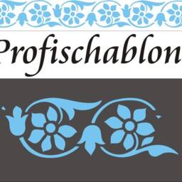 Baroque, Border, Wall Stencil, Painter's Stippling Frieze, Decor, Stencil Frieze Antiquity - thumbnail 2