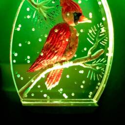 Cardinal - Winter Night Light - thumbnail 4