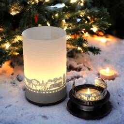 Ruegen Souvenir Premium Gift Box - Beautiful Motif Candle, Projection Skyline & Silhouette For Shadow Play Perfect Fan Gift - thumbnail 3