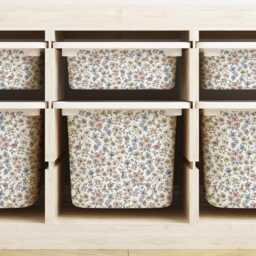 Ditsy Floral Ikea Trofast Sticker Playroom Decor Decal - thumbnail 2