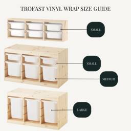 Ditsy Floral Ikea Trofast Sticker Playroom Decor Decal - thumbnail 3