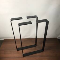 Metal Table Legs, Hairpin Mid Century Modern, Industrial, Set Of Two, 2 - thumbnail 3