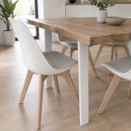 steel Table Legs, Desk Entryway Bench Modern Kitchen Set Of 2 - thumbnail 2