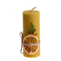 Beeswax Candles, Set Of 2 Pillar Candles, Gifts, Gifts, Boxing, Soap Vegetarian, Home Decor, Vegan, Candle, Scented Candles, Free Shipping - thumbnail 3