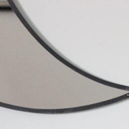 Moon Mirror Handmade Wall Half Crescent Waxing Waning Miroir - thumbnail 3