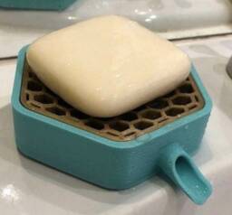 Draining Soap Dish - Soap Saver With Drain Gift Set Bathroom Accessories- Dispenser Wholesale Holder - thumbnail 4