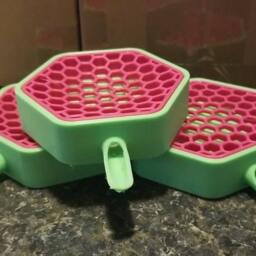 Draining Soap Dish - Soap Saver With Drain Gift Set Bathroom Accessories- Dispenser Wholesale Holder - thumbnail 2