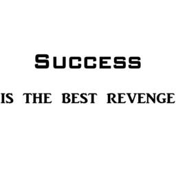 Vwaq Success Is The Best Revenge Vinyl Wall Decals Encouraging Quotes - thumbnail 2