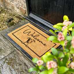 Greyhound Dog Doormat, Noble Breed Customised Gift For Lovers, Birthday Gift, Personalised - thumbnail 2