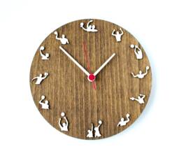 Water Polo Wooden Wall Clock, Personal Gift For Players, Coaches & Teams - thumbnail 1
