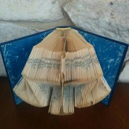 Scales Of Justice - Folded Book Art Unique Law Gift, Fully Customizable, Lawyer, Judge - thumbnail 3