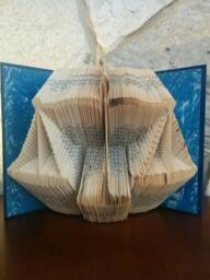 Scales Of Justice - Folded Book Art Unique Law Gift, Fully Customizable, Lawyer, Judge - thumbnail 1