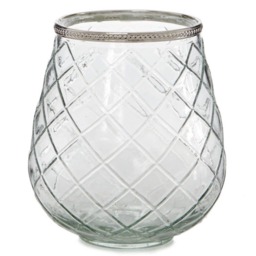 Clear Glass Diamond Tealight - thumbnail 2