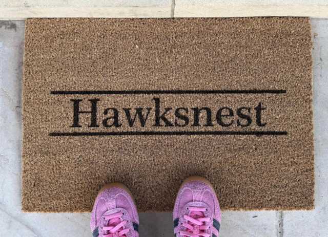 Personalised Doormat - Custom Coir Welcome Door Mat Housewarming Gift Home - image 1
