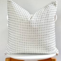 Indigo Striped Pillow Cover - thumbnail 2