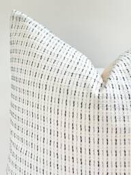 Indigo Striped Pillow Cover - thumbnail 1