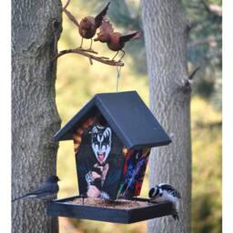 Handmade Novelty Birdfeeder With Vinyl Laminate - thumbnail 2