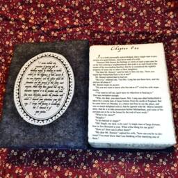 Pride & Prejudice Book Pillow - thumbnail 3