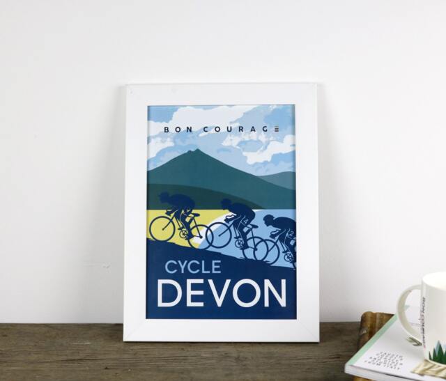 Cycle Devon Poster