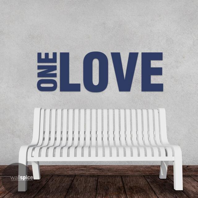 One Love 1 Vinyl Wall Decal Sticker Art Home Decor - image 1