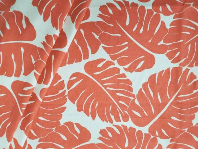 "Coral Pillow Cover - & Cream Tropical Decorative Cover-Decorative 16"", 17"", 18"", 20"" 24"" 26"