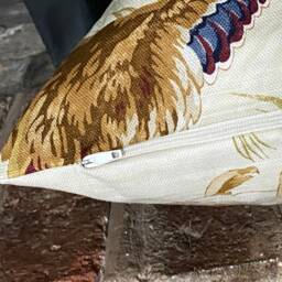 1220. Handmade Country Duck, Cushion Cover, 14x14 - thumbnail 3