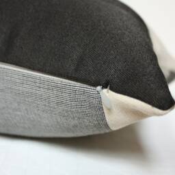 Maharam Teal Beige Gray Pillow Cover Modern Indoor/Outdoor Fabric - thumbnail 3