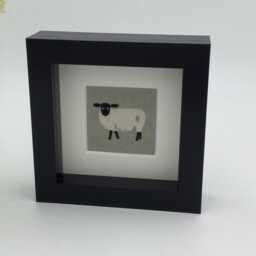 Sheep Desk Top Picture, Nursery Wall Art By Sophie Allport - thumbnail 3