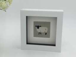 Sheep Desk Top Picture, Nursery Wall Art By Sophie Allport - thumbnail 1