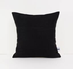 Black Linen Euro Sham. Pillow Cover. Cushion Cover Scandinavian. Cases. Linen Case Standard. Monochrome Nursery - thumbnail 1