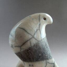 "Ceramic Sculpture ""A Pair Of Pigeons" - thumbnail 4