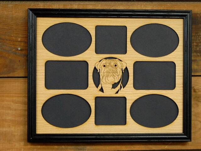 11x14 Dog Portrait Picture Frame, Lover Gift, Memorial, Puppy Breed Loss Laser Engraved Custom Frame - image 1