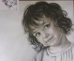 Custom Portrait From Photo Children Portrait Family Painting Original Paintings Unique Gift Idea Personalized Drawing Wall Art - thumbnail 1