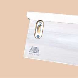 Sage Green Key Holder With Shelf - Wall Hook Rack, Entranceway Storage, Dog Lead Hook, Hidden Fixings Made To Order - thumbnail 4