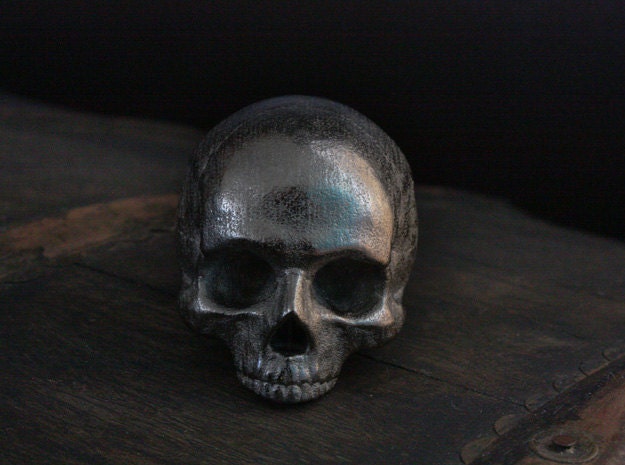 Yorick Skull With Latin Inscription - image 1