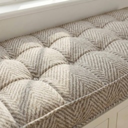 Indoor Bench Cushion, Custom Washable Meditation Cushion