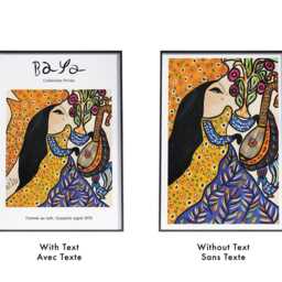Baya Mahieddine Art Print Algerian Artist Exhibition Wall Decor - thumbnail 4