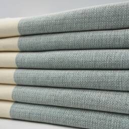 "Teal Color Towel, Beach Towel, Turkish Bath Towel, 40""x67" - thumbnail 3