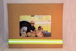 Firefighter Turnout Bunker Gear Photo Frame, Picture Frame 3 - thumbnail 1