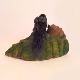 Lava. Handmade Polymer Clay Action Figure. Unique Collectible - thumbnail 3